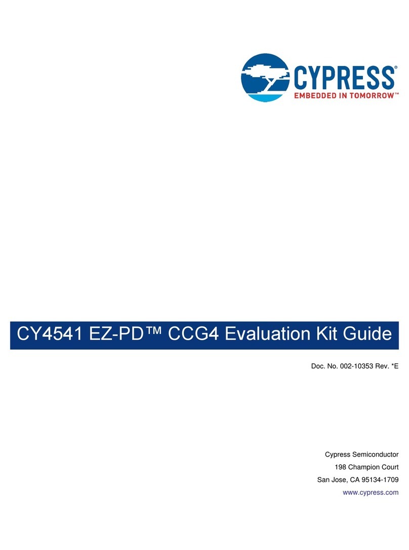 Cypress CY4541 EZ-PD CCG4 Evaluation Kit Guide Cypress CY4541 EZ-PD CCG4 Evaluation Kit Guide