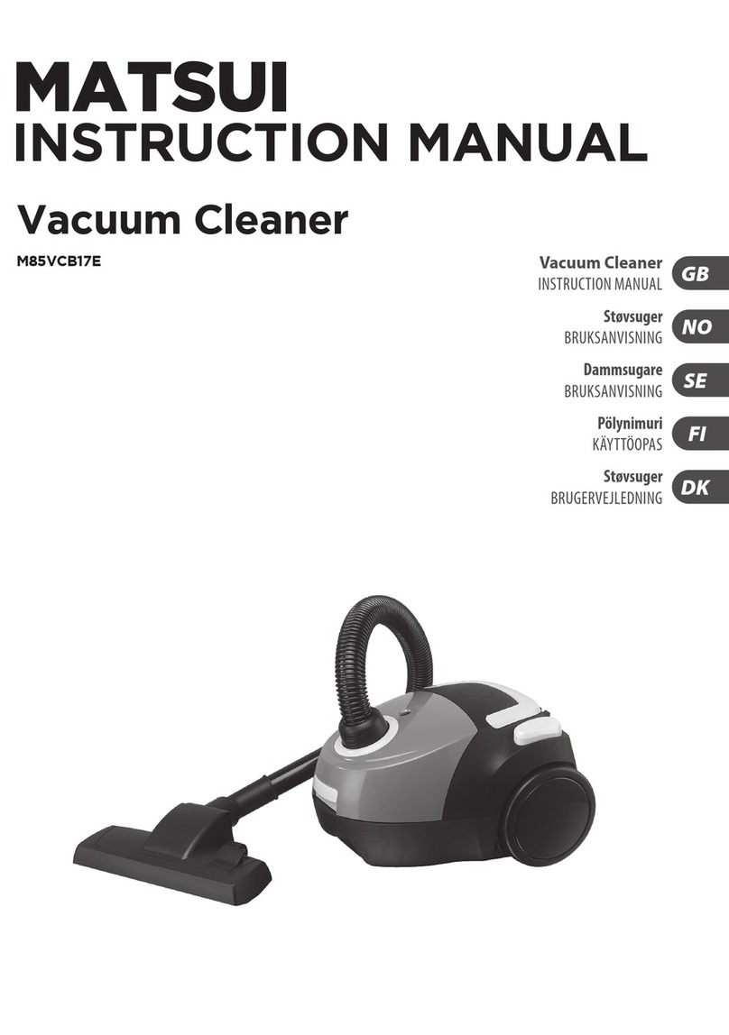 Matsui M85VCB17E User manual