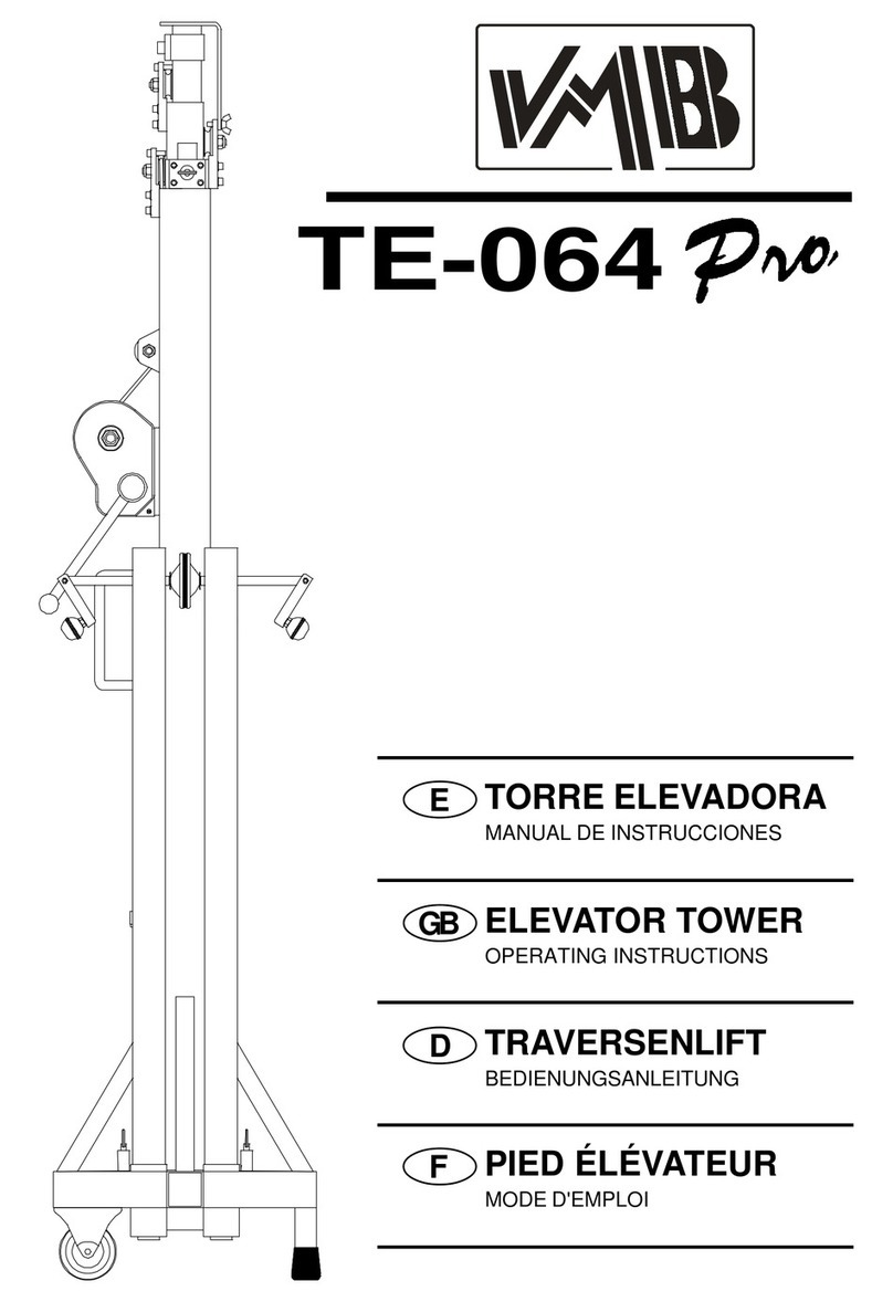 VMB TE-064 PRO operating instructions