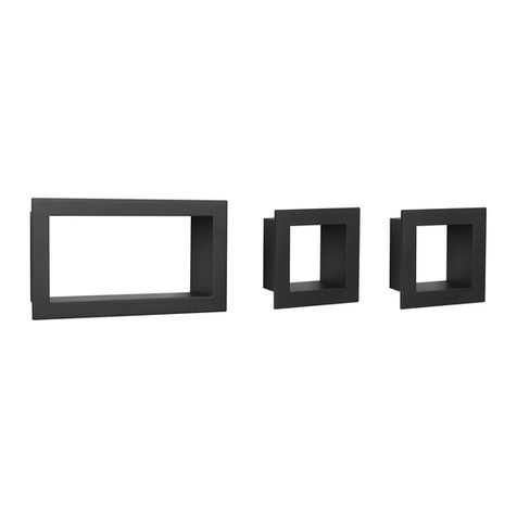 Knape&Vogt Shelf-Mate 244-BK installation instructions Knape&Vogt Shelf-Mate 244-BK installation instructions