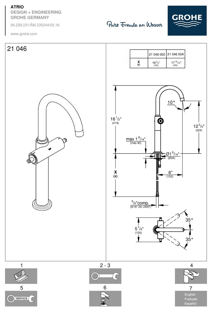 Grohe ATRIO 21 046 installation instructions