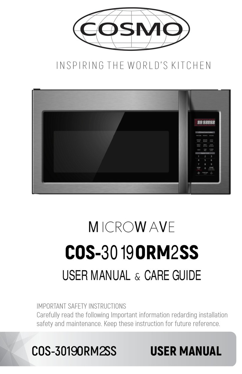 Cosmo COS-3019ORM2SS User manual