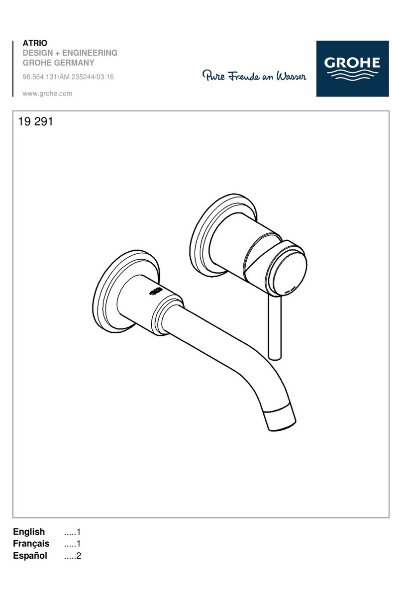 Grohe ATRIO 19 291 installation instructions