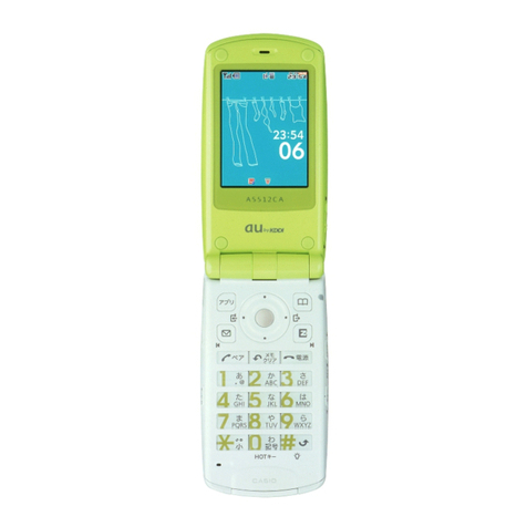 Casio A5512CA Installation guide