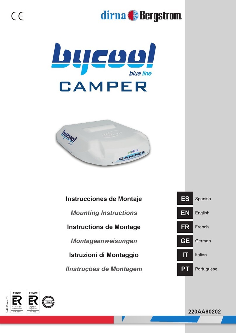 dirna Bergstrom CAMPER Mounting instructions