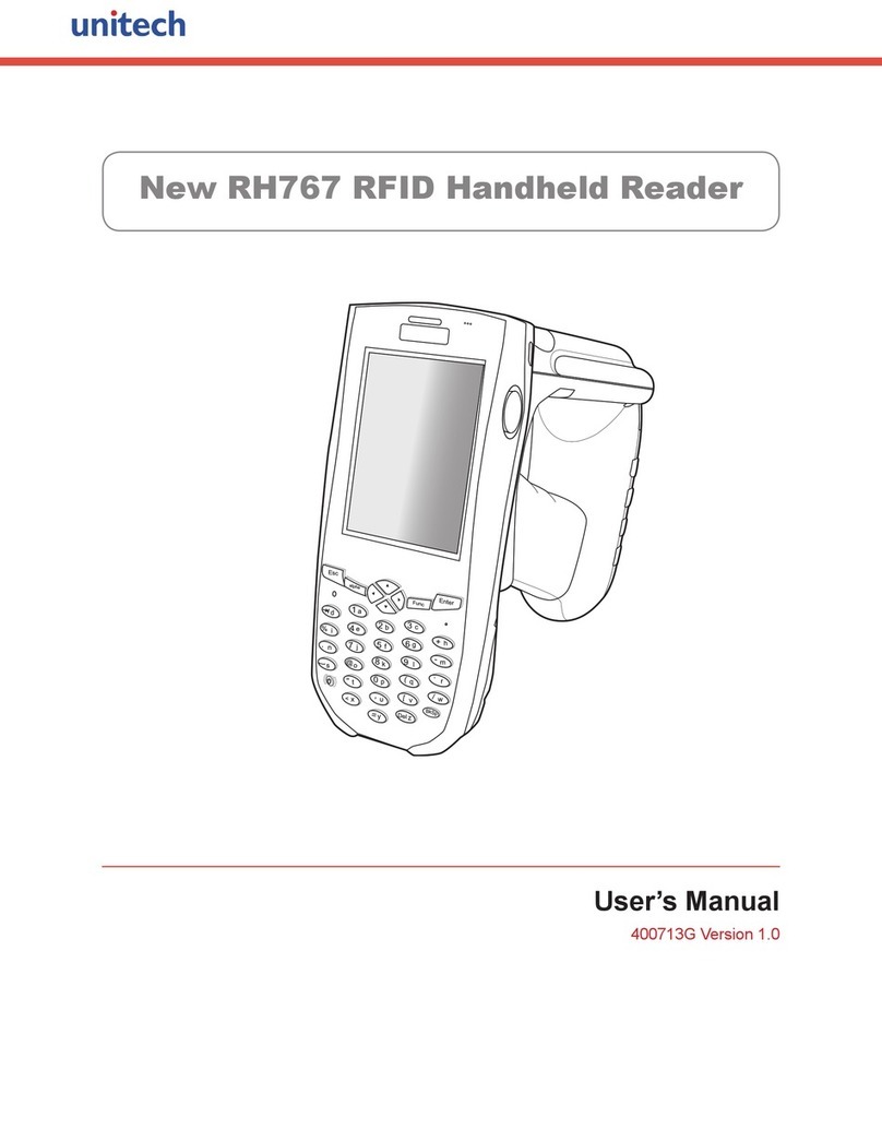 Unitech RH767 User manual