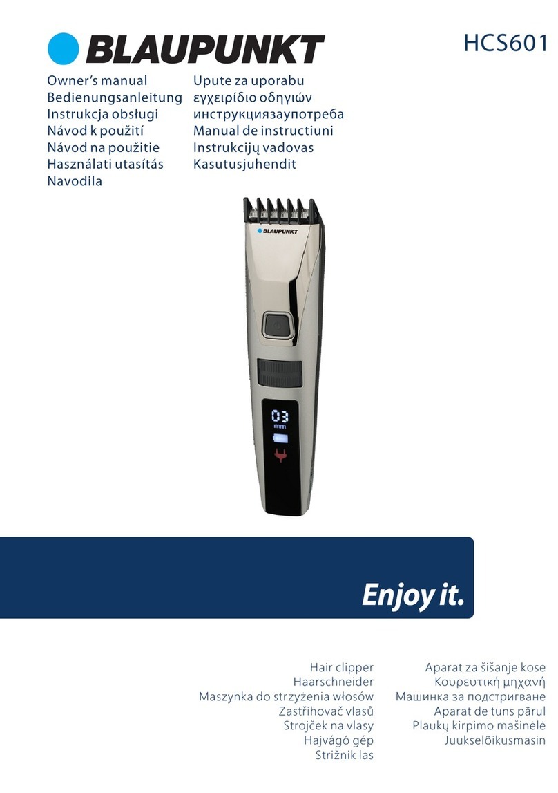Blaupunkt HCS601 owner's manual