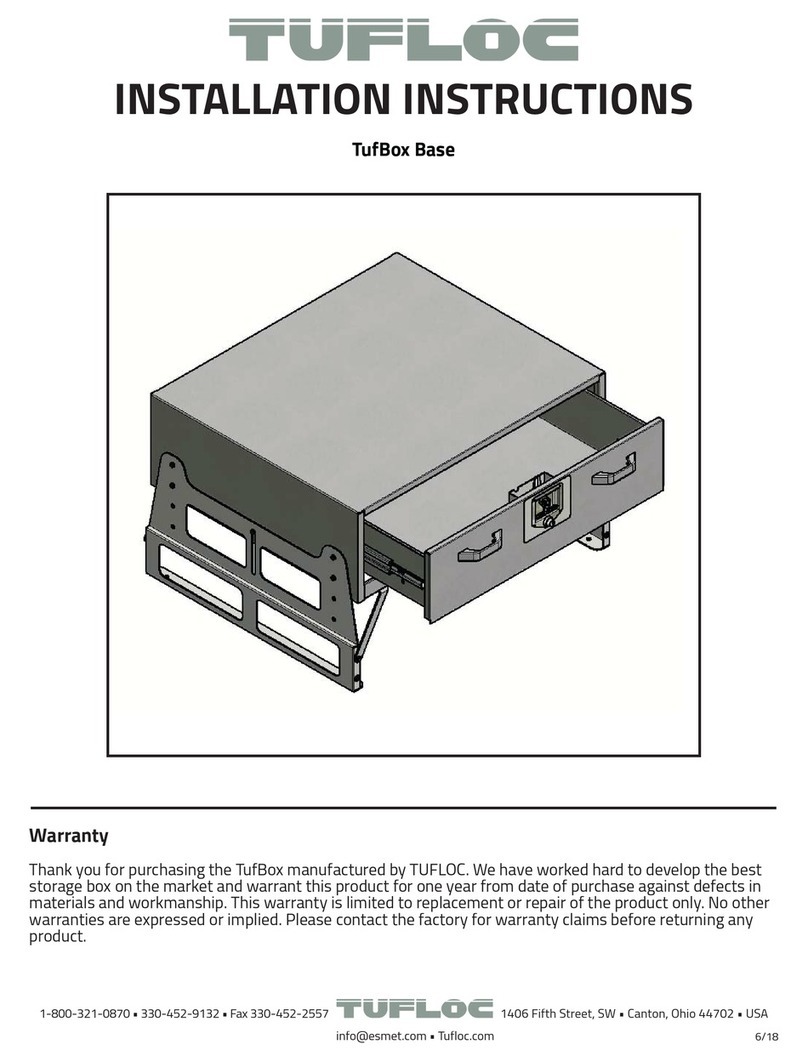 TUFLOC TufBox Base installation instructions