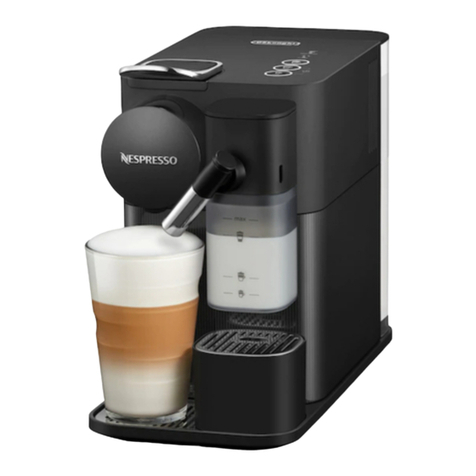 DeLonghi nespresso lattissima user manual