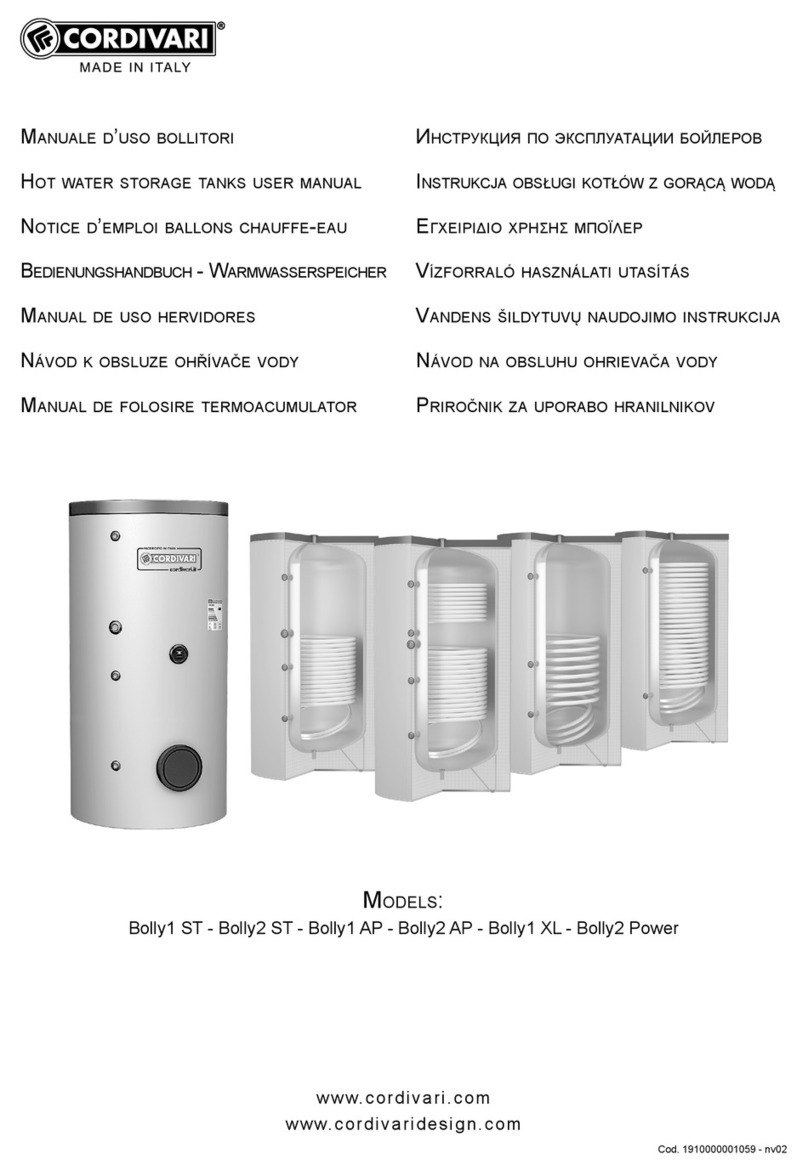 Cordivari Bolly1 ST User manual