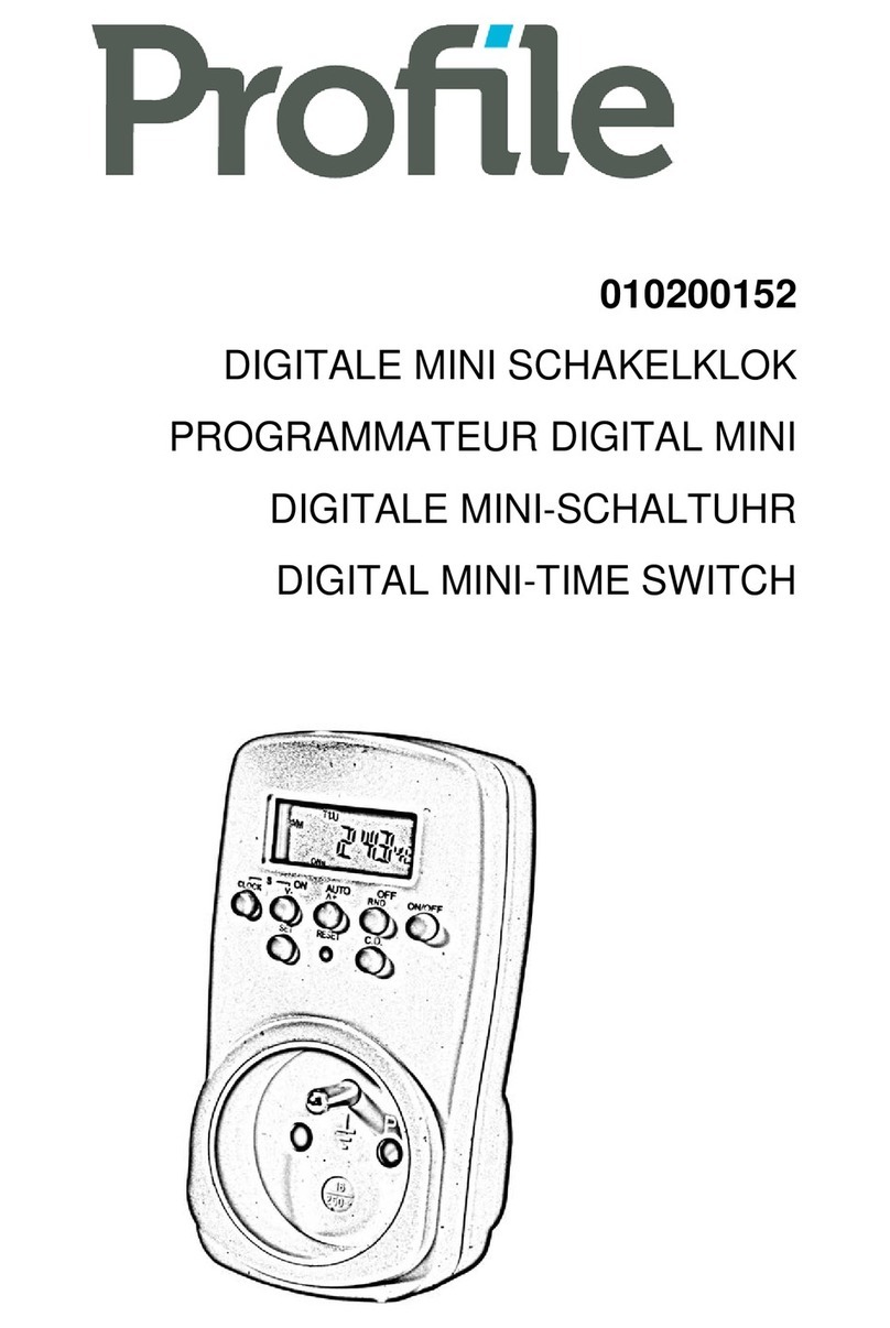 Profile 010200152 User manual