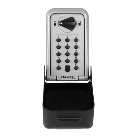 Masterlock Select Access 5426EURD quick start guide