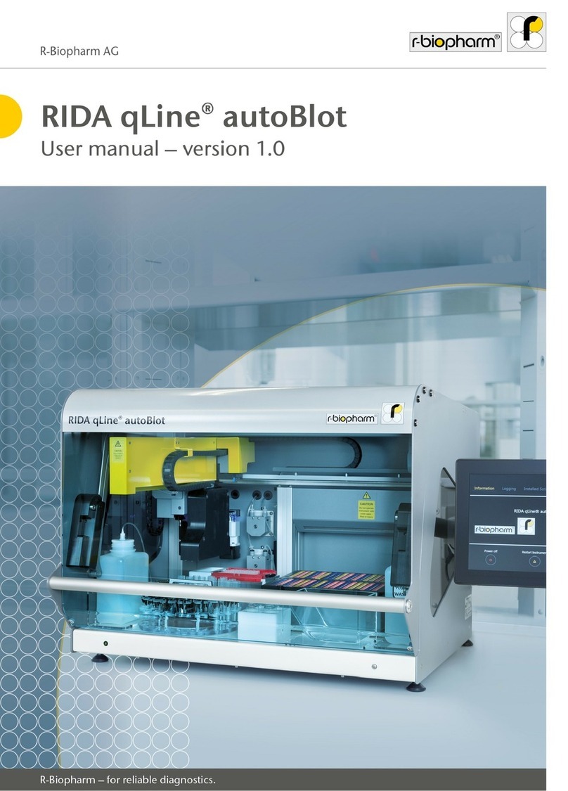 R-Biopharm RIDA qLine autoBlot user manual