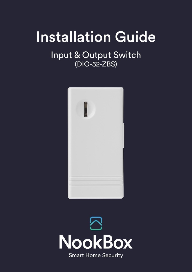NookBox DIO-52-ZBS User manual