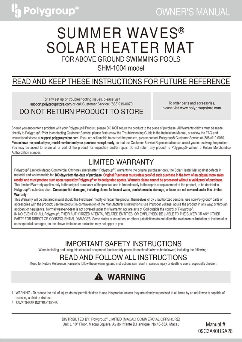 Polygroup SUMMER WAVES SHM-1004 owner's manual Polygroup SUMMER WAVES SHM-1004 owner's manual
