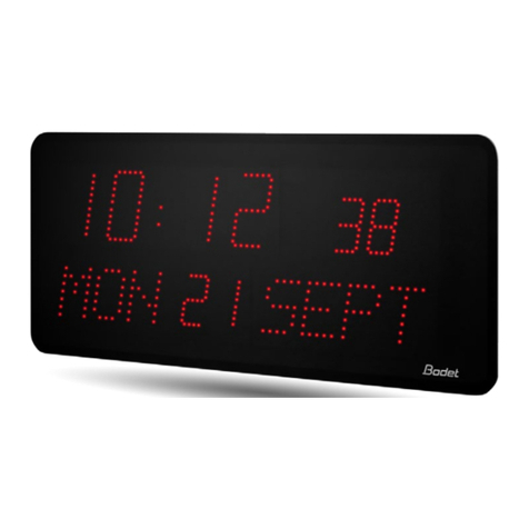Bodet 5 Seconde User manual