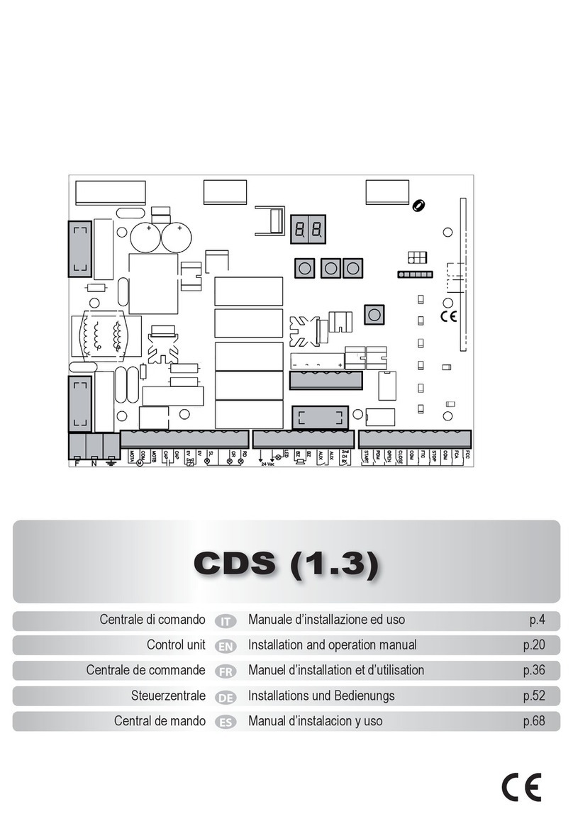 BFT CDS 1.3 User manual