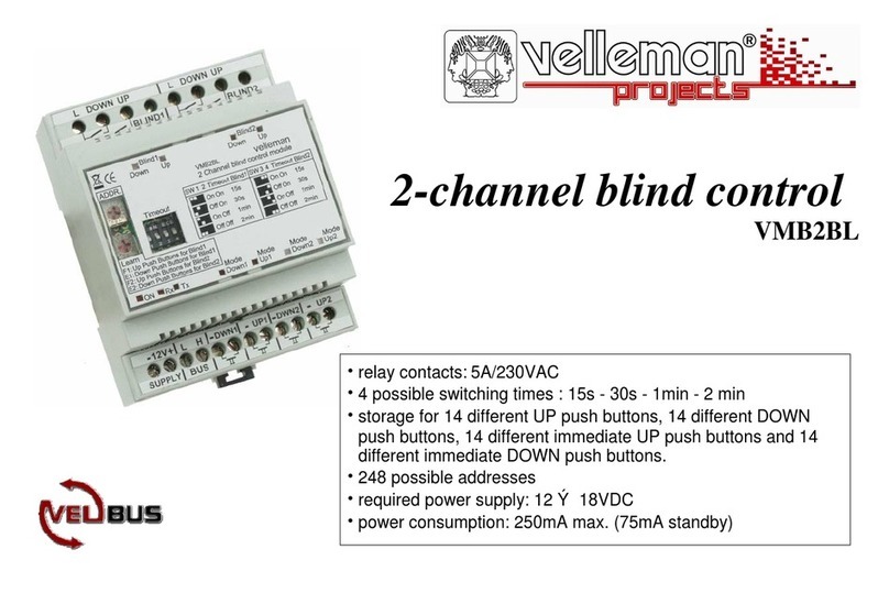 Velleman VMB2BL manual