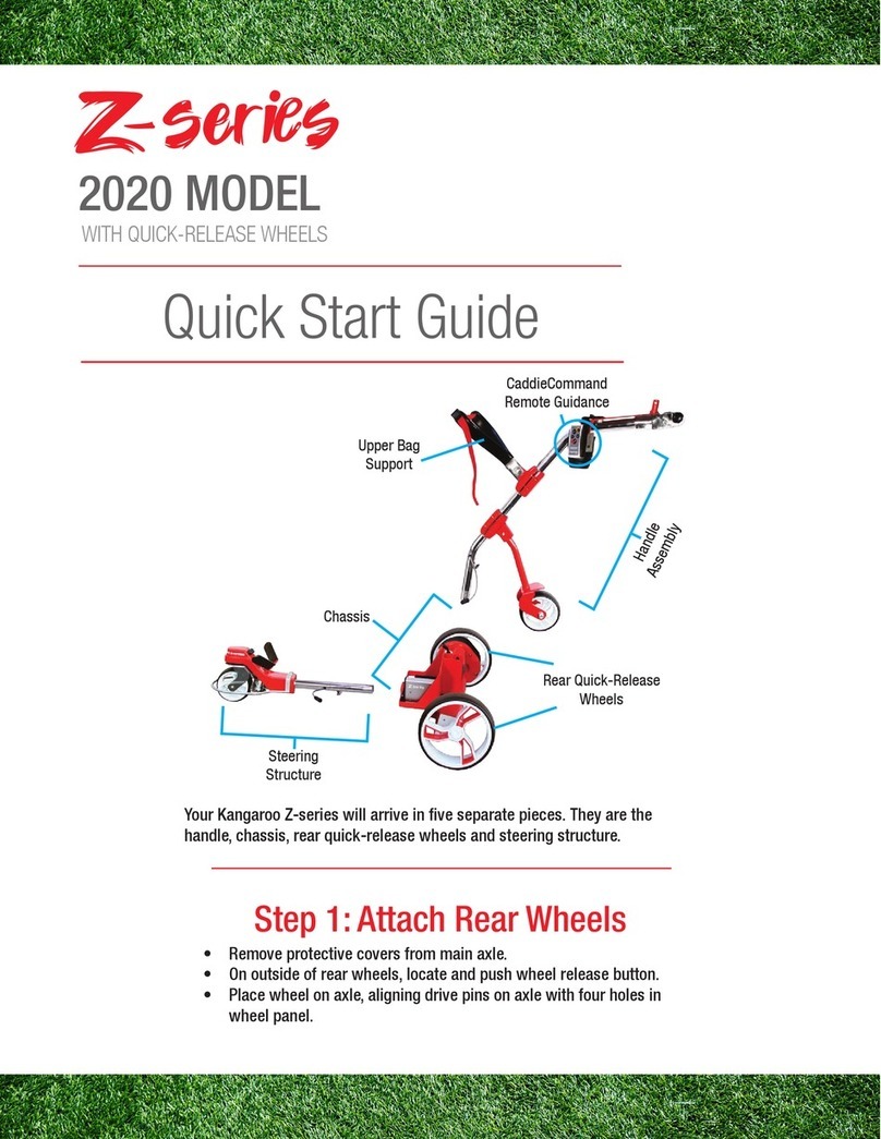 Kangaroo Golf Z 2020 Series quick start guide