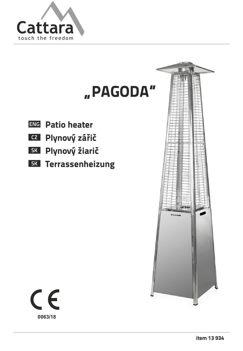 Cattara PAGODA instruction manual