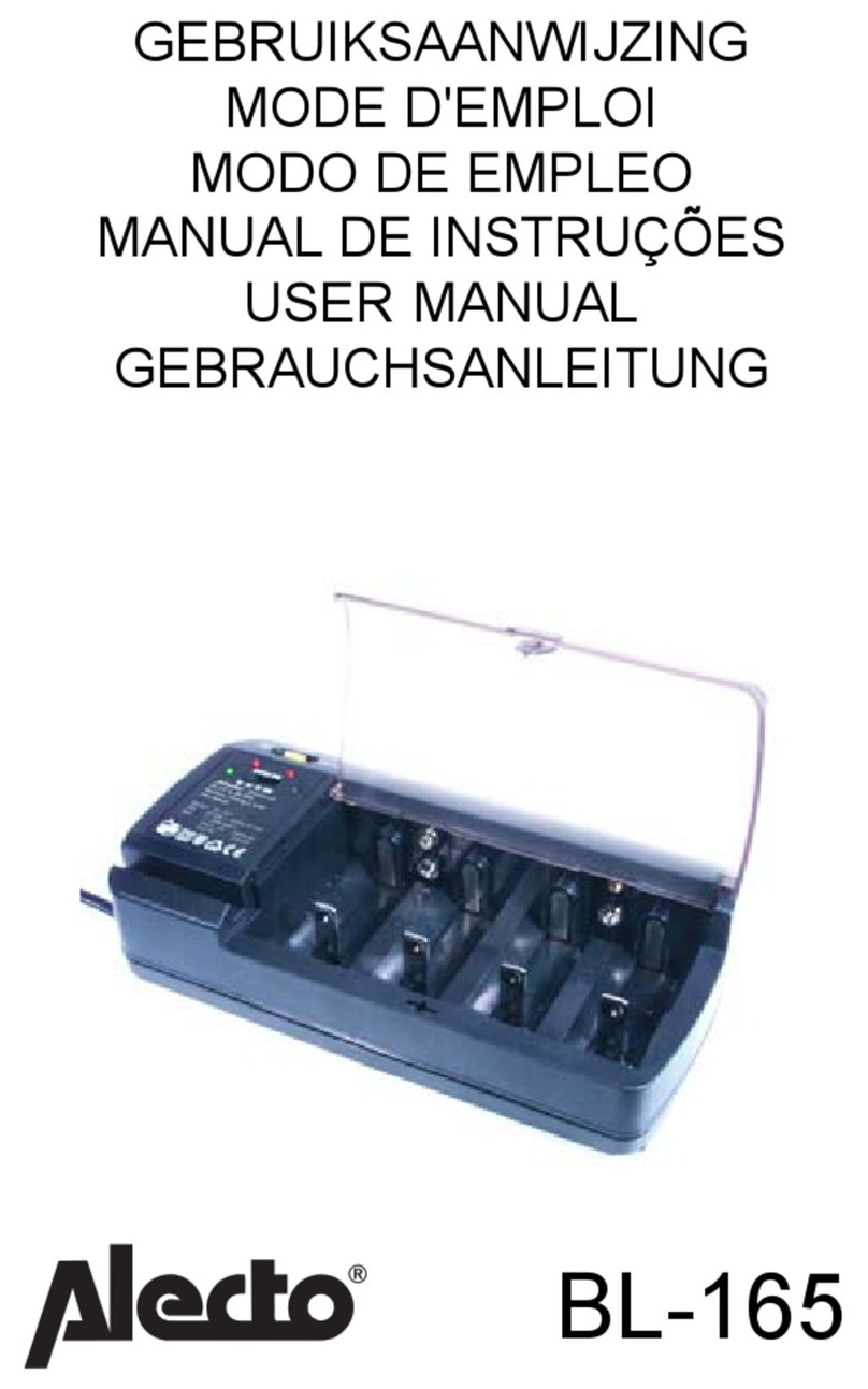 Alecto BL-165 user manual