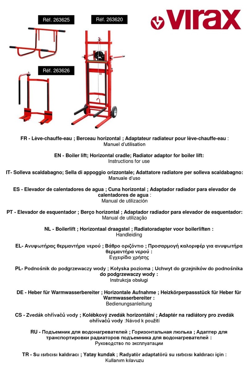 Virax 263625 Instructions for use