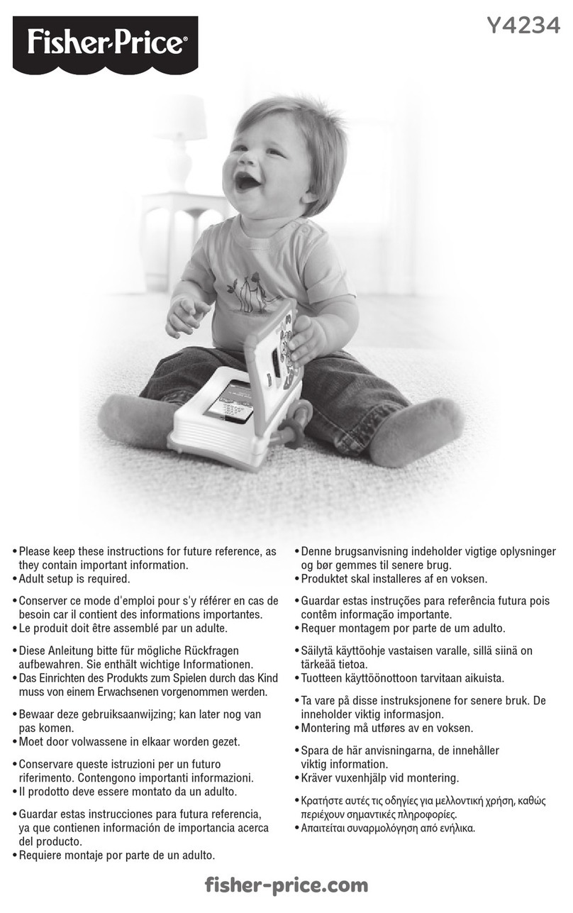 Fisher-Price Y4234 manual Fisher-Price Y4234 manual