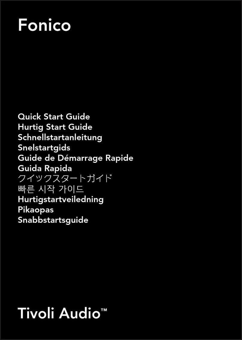 Tivoli Audio Fonico quick start guide