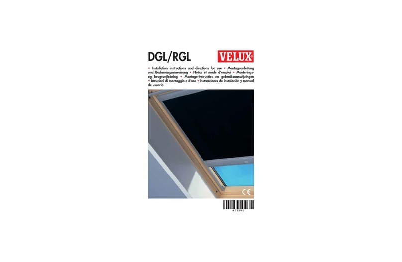 Velux RGL Manual