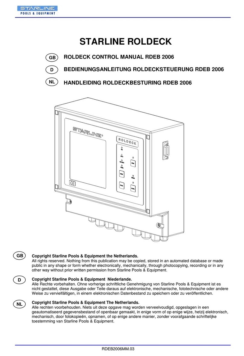 Starline ROLDECK RDEB 2006 manual