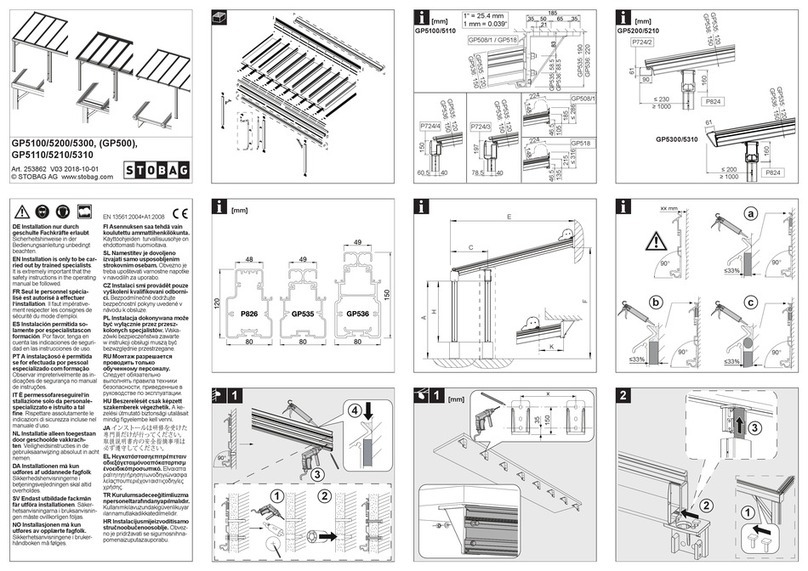 Stobag GP5300 quick start guide