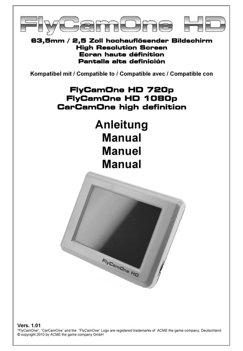 ACME FlyCamOne HD Series manual