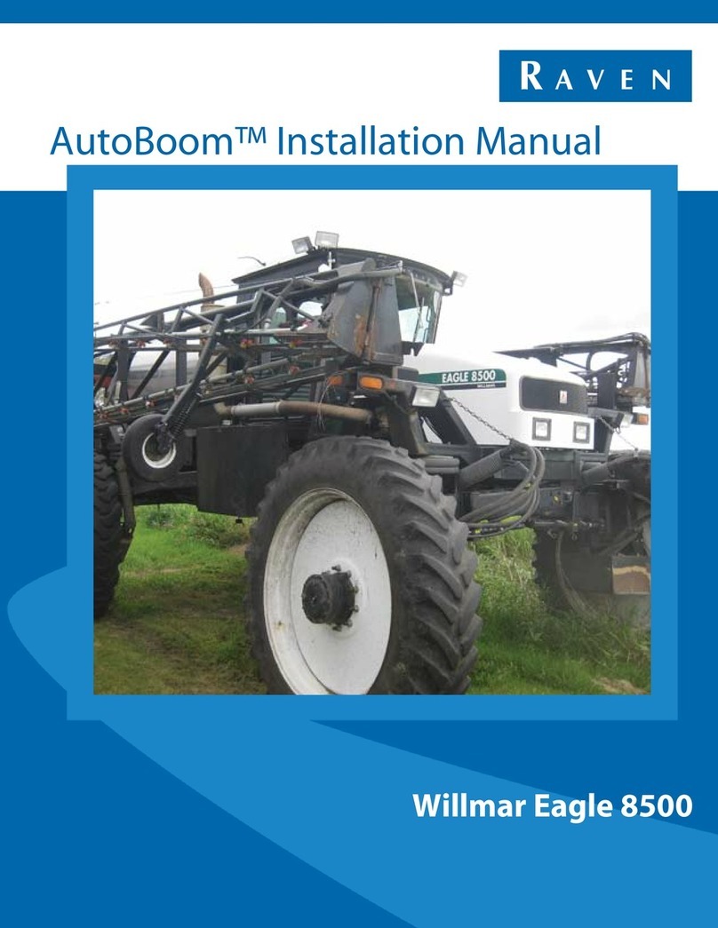 Raven AutoBoom Willmar Eagle 8500 User manual