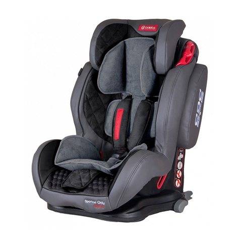 COLETTO VIVARO ISOFIX Fitting instructions