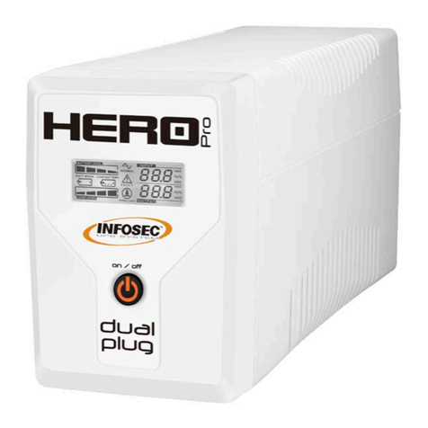 INFOSEC HERO PRO DUAL PLUG 700 User manual