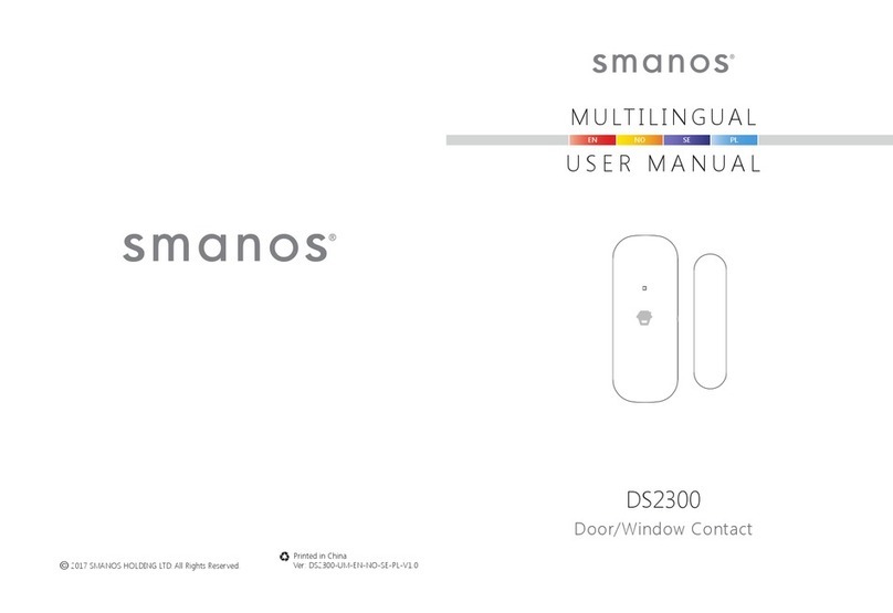 Smanos DS2300 User manual