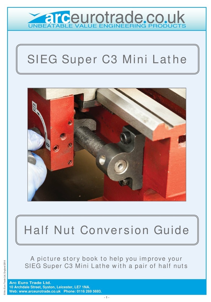 Sieg C3 Conversion guide