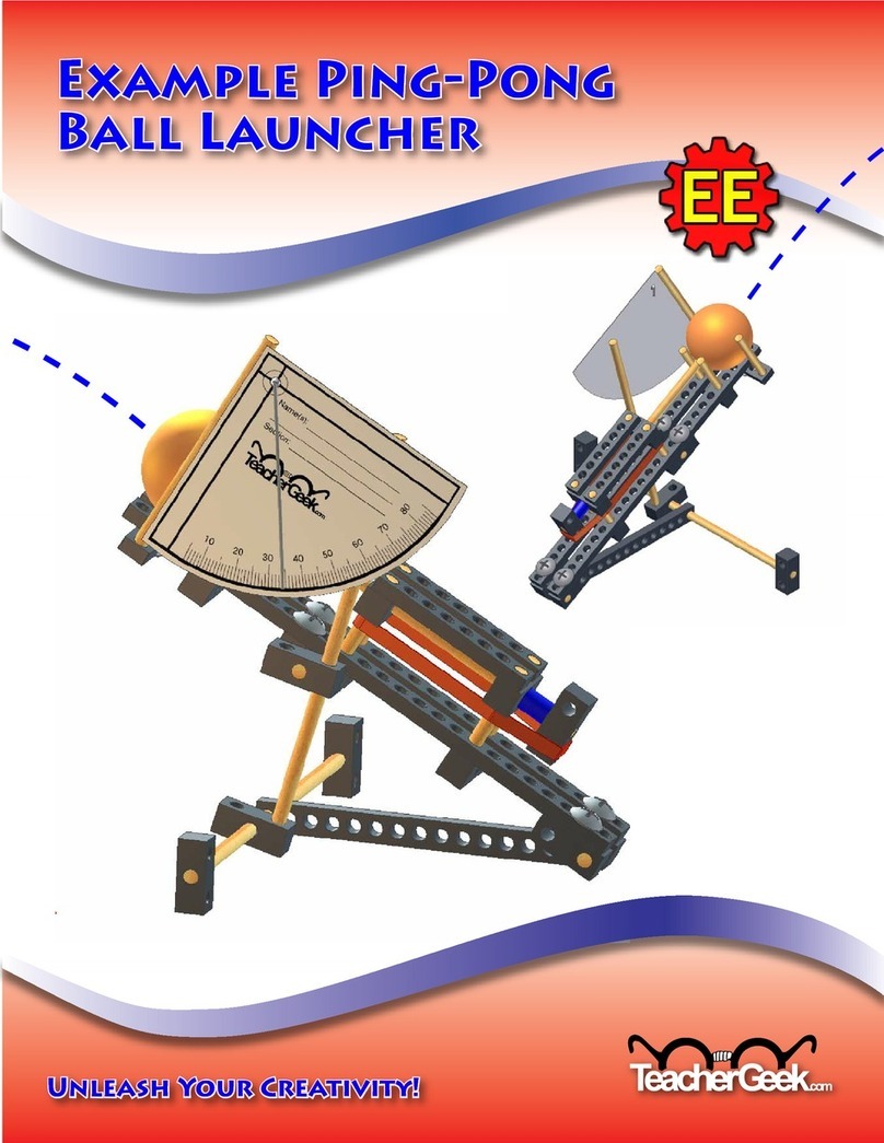 TeacherGeek Ping-Pong Ball Launcher manual