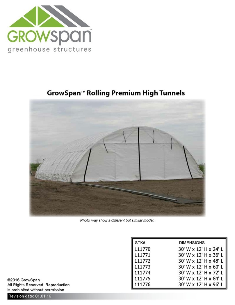 GrowSpan 111771 instructions
