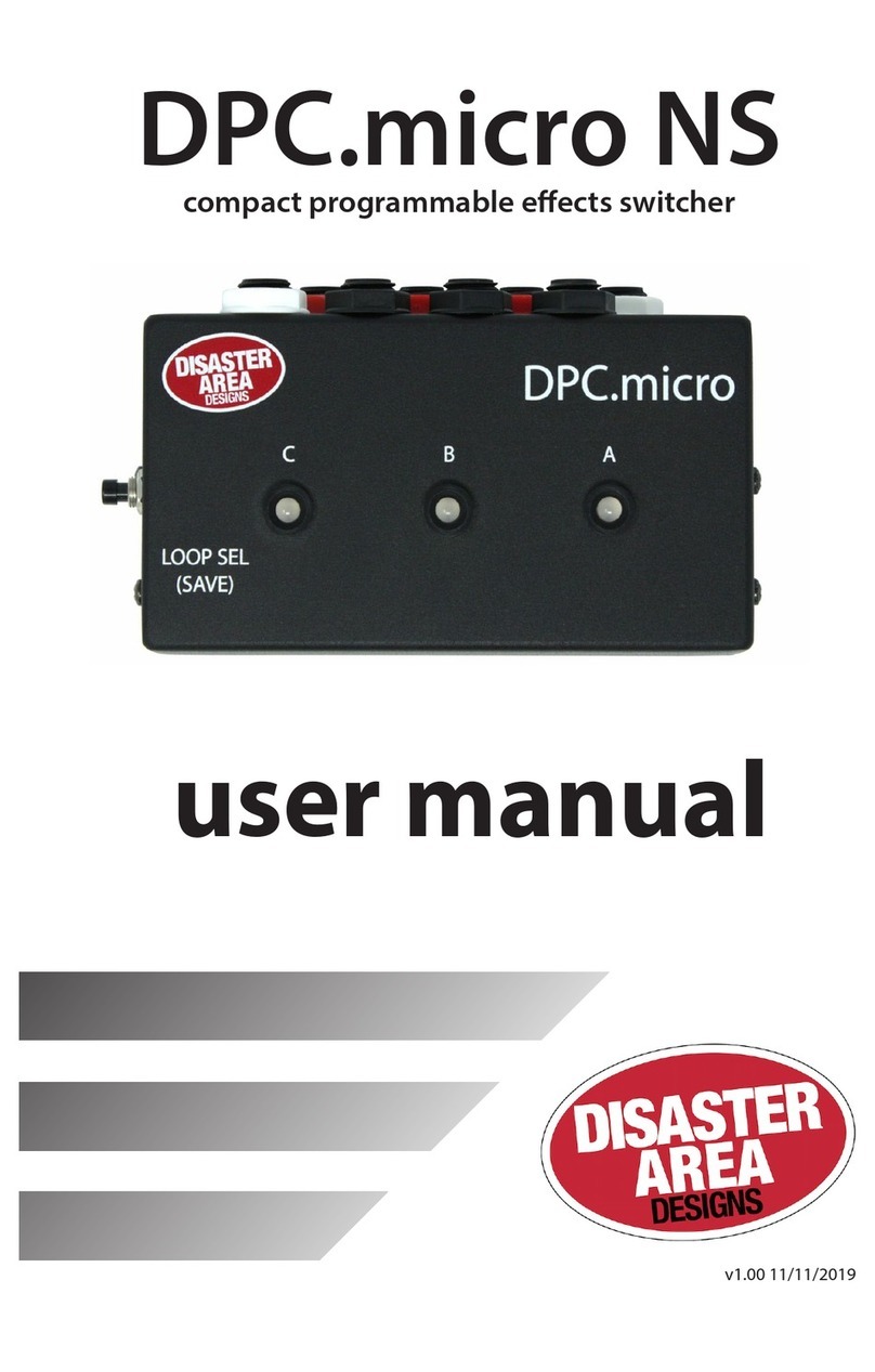 Disaster Area Design DPC.micro NS user manual