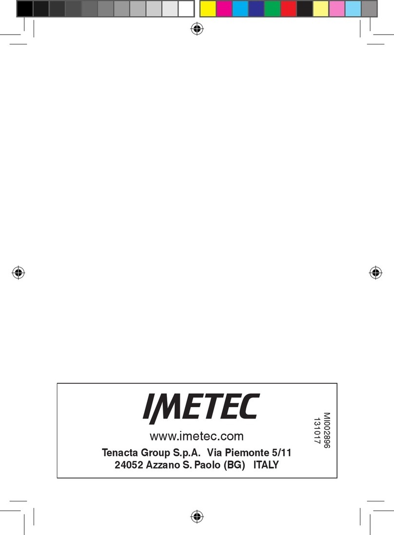 Imetec P5002 operating instructions