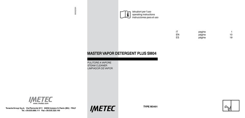 Imetec M3401 User manual