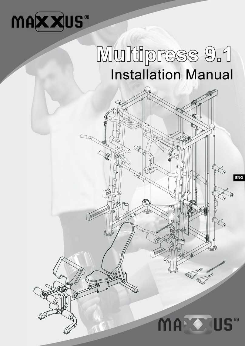 Maxxus Multipress 9.1 User manual