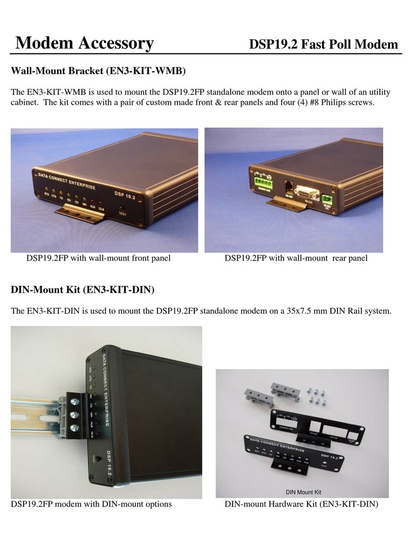 Data Connect DSP19.2FP installation instructions