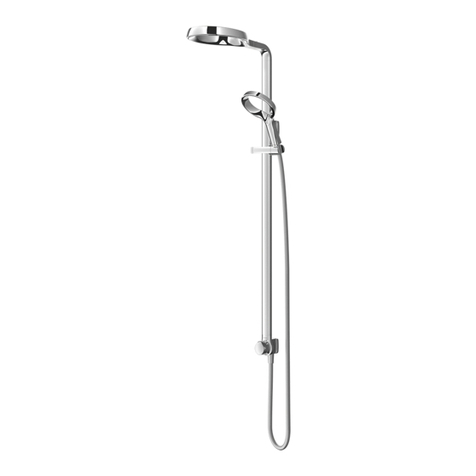 METHVEN AIO AURAJET TWIN SHOWER AOSSCPAU manual