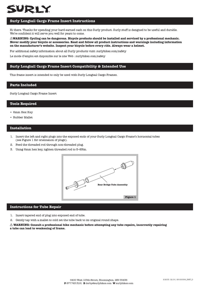 Surly Longtail Cargo Frame instructions