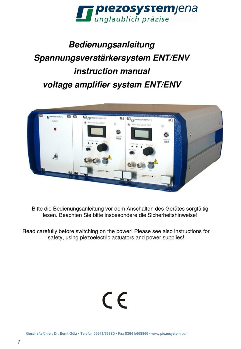 piezosystemjena ENT User manual piezosystemjena ENT User manual