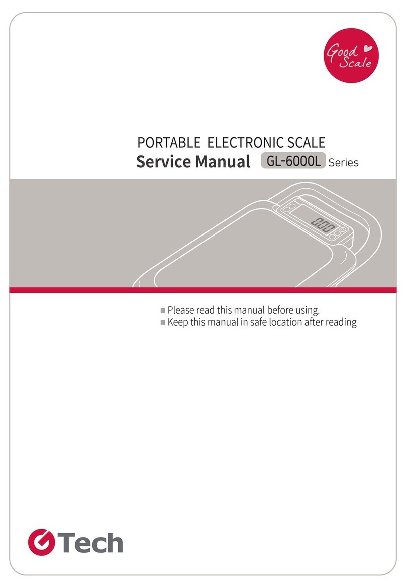 Gtech GL-6000L Series Service manual
