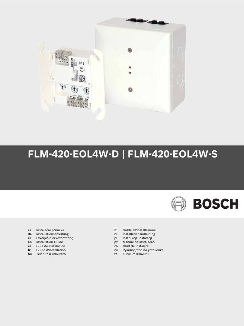 Bosch FLM-420-EOL4W-D User manual