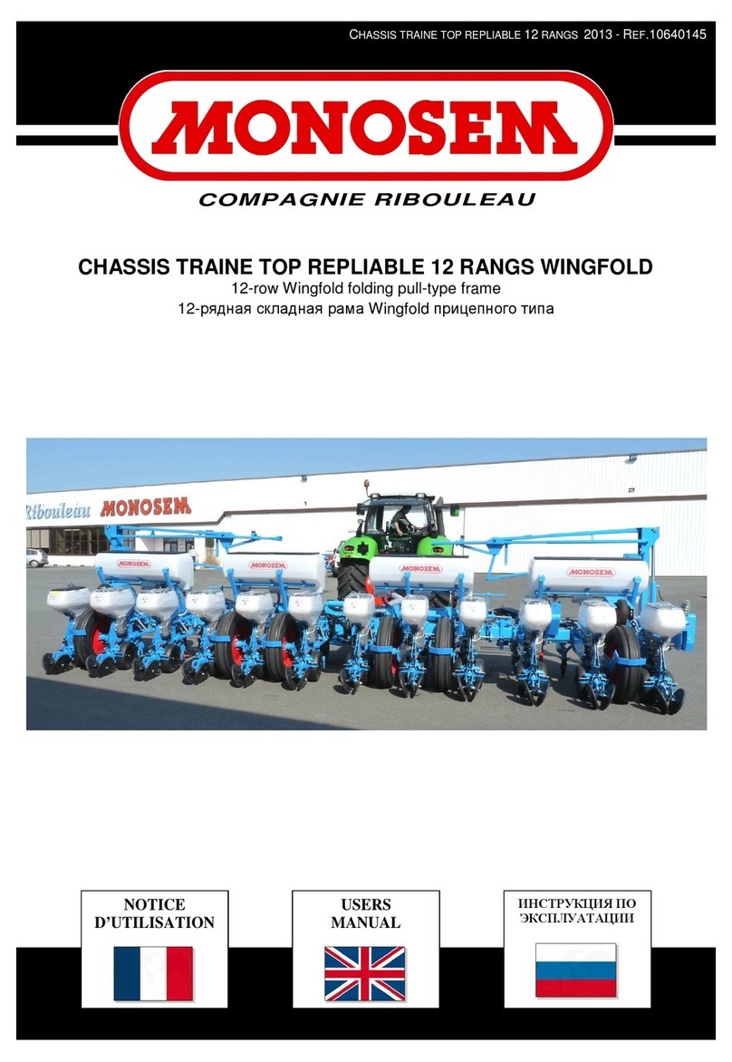 Monosem Wingfold User manual